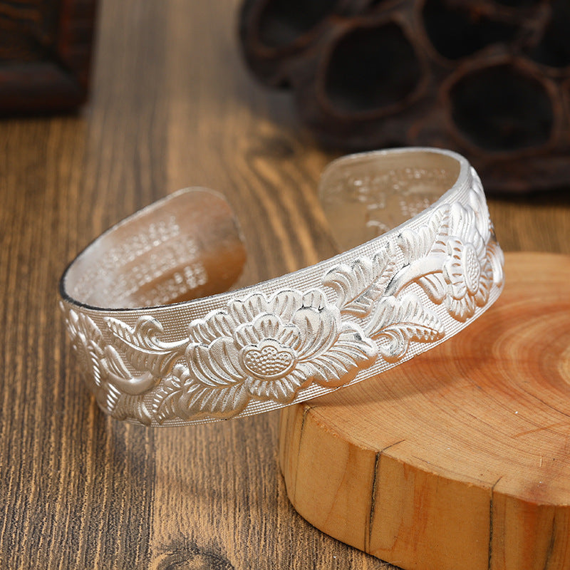 Wholesale Chinese Retro Silver Alloy Bracelets